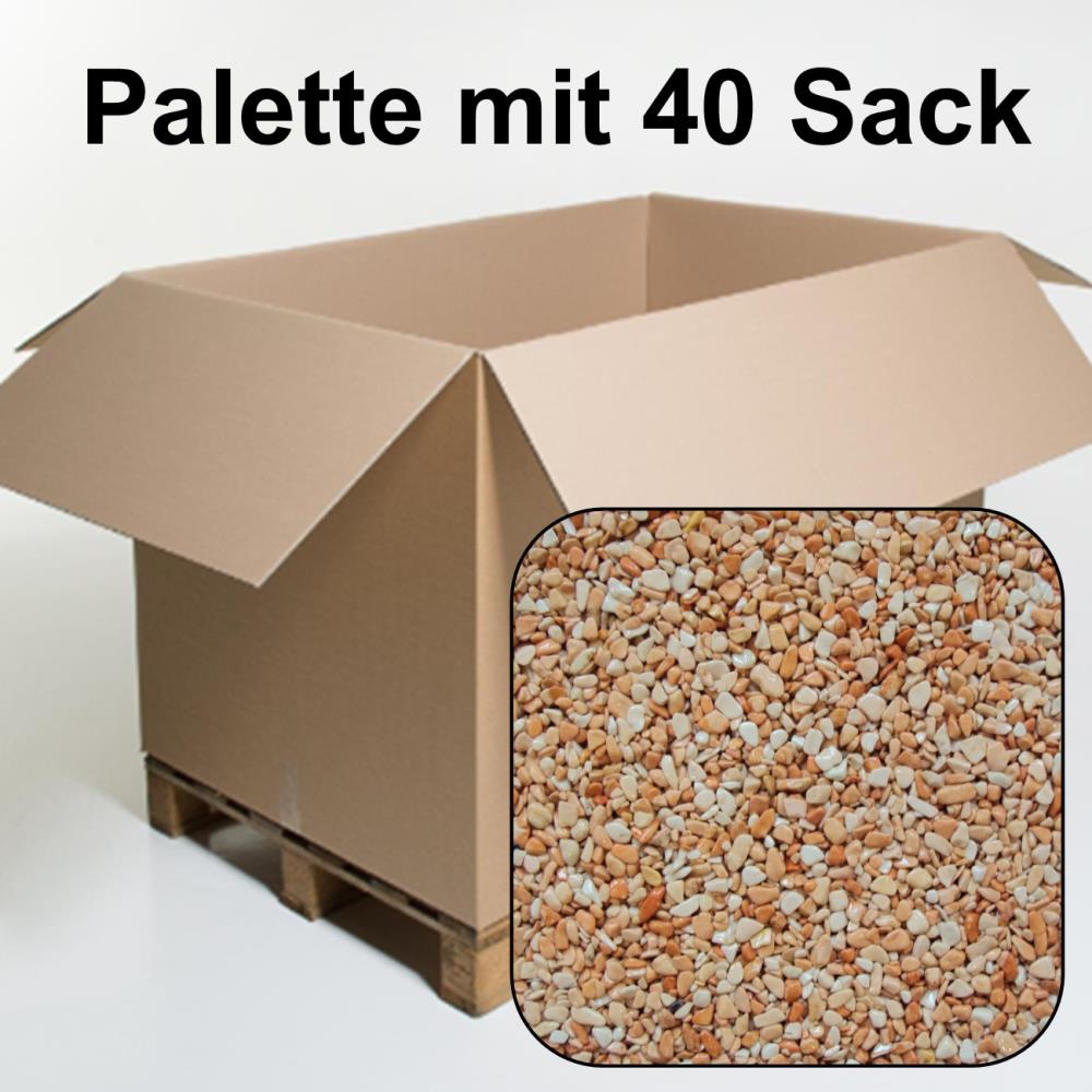 Palette Rosa fein mit 40 Sack